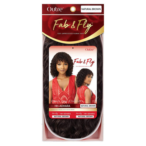 Outre Fab & Fly 100% Unprocessed Human Hair Full Cap Wig - ADHARA