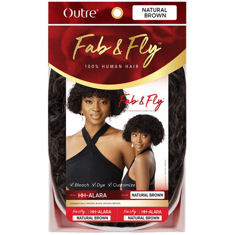 Outre Fab & Fly 100% Unprocessed Human Hair Full Wig - HH-ALARA