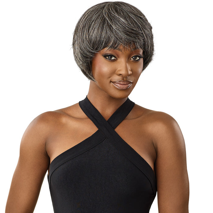 Outre Fab & Fly Gray Glamour 100% Human Hair Full Wig - HH-MURIEL