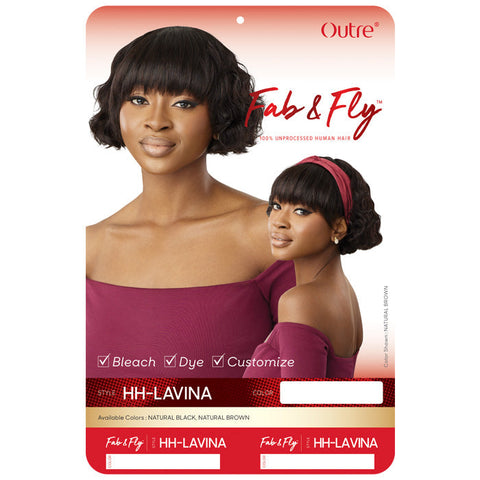 Outre Fab & Fly 100% Unprocessed Human Hair Full Wig - HH-LAVINA