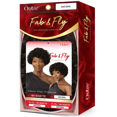 Outre Fab & Fly 100% Unprocessed Human Hair Full Wig - HH-SUSETTE