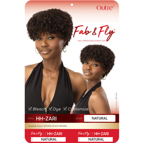 Outre Fab & Fly 100% Unprocessed Human Hair Full Wig - HH-ZARI