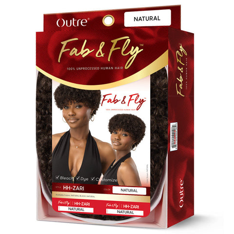 Outre Fab & Fly 100% Unprocessed Human Hair Full Wig - HH-ZARI