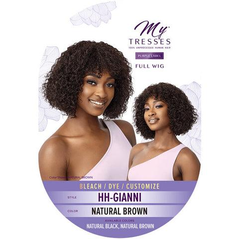 Outre MyTresses Purple Label Unprocessed Human Hair Full Wig HH GIANNI