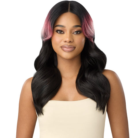 Outre Color Bomb Glueless 5" Deep Parting HD Lace Front Wig - CB 102