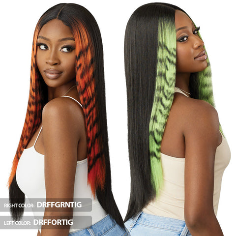 Outre Color Bomb Glueless 5" Part HD Lace Front Wig - TYGRA - Tiger Collection