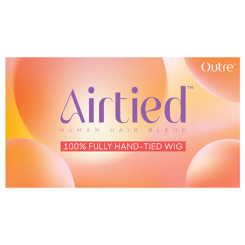 Outre Airtied Glueless Human Hair Blend 13x6 HD Lace Front Wig - HHB-LOOSE DEEP 12"