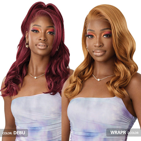 Outre Airtied Glueless Human Hair Blend 13x6 HD Lace Front Wig - HHB-NATURAL WAVE 20"