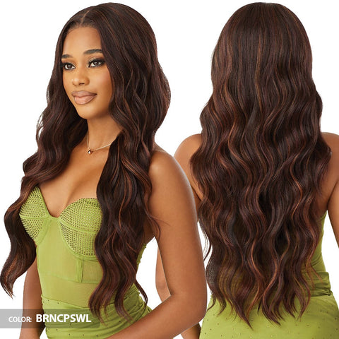 Outre Glueless 6x5 Pre-Cut Lace Closure Wig - HHB-LOOSE BODY 26" - 100% Human Hair Blend