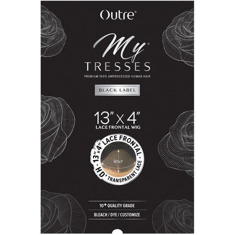 Outre My Tresses Black Label Premium 100% Unprocessed Human Hair 13x4 HD Lace Front Wig - HH-NATURAL PIXIE