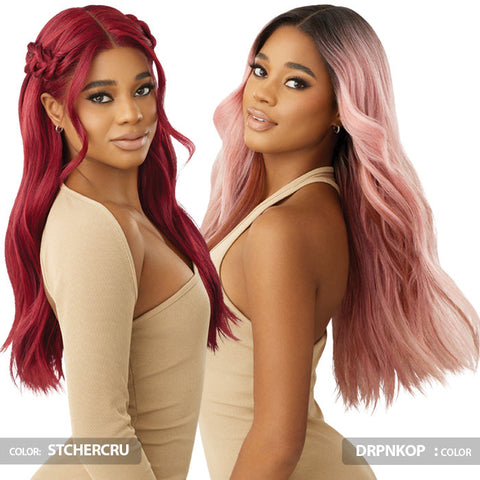 Outre Melted Hairline Glueless HD Lace Front Wig - CAROLINE