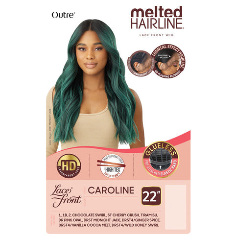 Outre Melted Hairline Glueless HD Lace Front Wig - CAROLINE