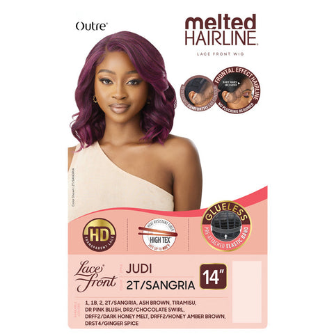 Outre Melted Hairline Glueless HD Lace Front Wig - JUDI