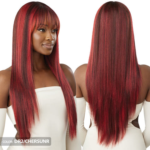 Outre Melted Hairline Glueless HD Lace Front Wig - LAILA - Pre-Styled Bangs