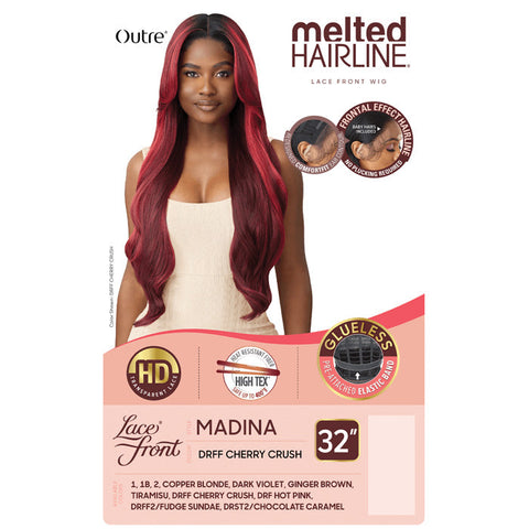 Outre Melted Hairline Glueless HD Lace Front Wig - MADINA