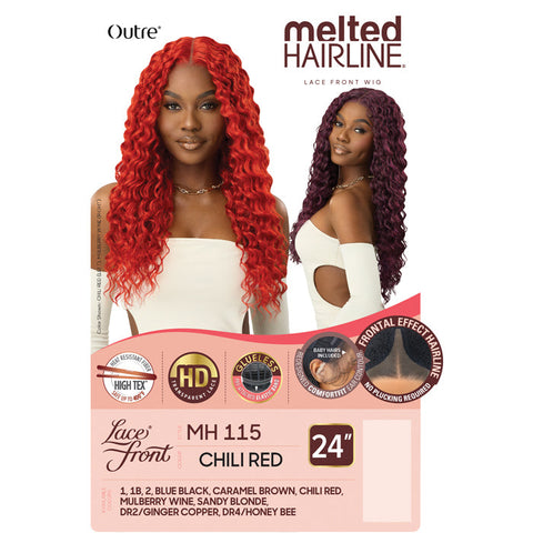 Melted Hairline Glueless HD Lace Front Wig - MH 115 - By Outre