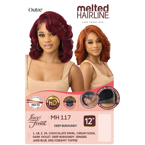 Melted Hairline By Outre Glueless HD Deep Part Lace Frontal Wig - MH 117