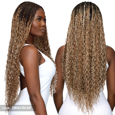 Outre Glueless Hand-Tied Pre-Braided 13X4 HD Lace Front Wig - BOHO BOX BRAID 30"