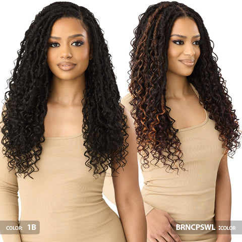Outre Glueless Pre-Braided HD 13x4 Lace Front Wig - BOHO DEEP LOCS 26"