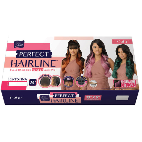 Outre Perfect Hairline Glueless 13x6 HD Lace Front Wig - CRYSTINA