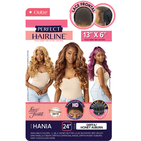 Perfect Hairline By Outre Glueless HD 13x6 Lace Frontal Wig - HANIA