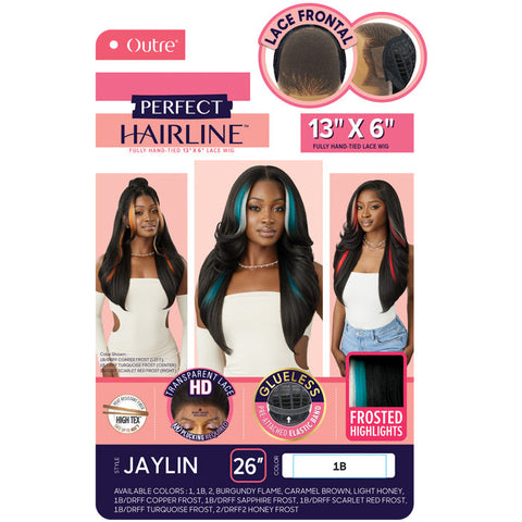 Outre Perfect Hairline Glueless Hand-Tied 13x6 HD Lace Front Wig - JAYLIN