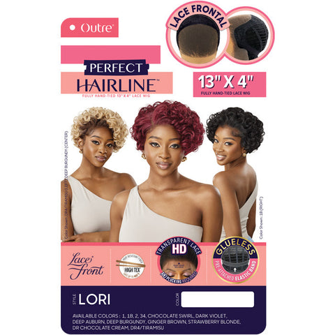 Outre Perfect Hairline Glueless Hand-Tied 13x4 HD Lace Front Wig - LORI