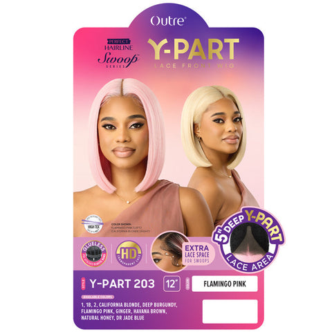Outre Perfect Hairline Swoop Series Glueless 5" Deep Y-Part HD Lace Front Wig - Y-PART 203