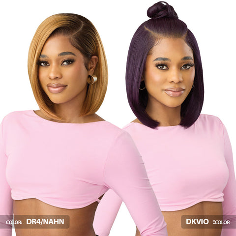 True Frontal Perfect Hairline By Outre Glueless 13x6 HD Pre-Shaped Lace Front Wig - PEAK 709