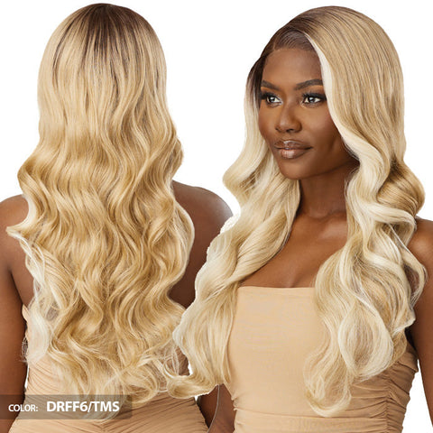 Outre Sleek Lay Glueless HD Lace Front Wig - SAHARI - Deep C-Part Lace