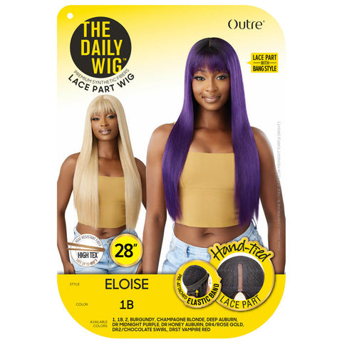 Outre The Daily Wig Lace Part Wig with Bang Style - ELOISE