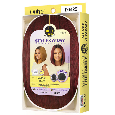 Outre The Daily Wig Style & Dash 3" Deep Lace Part Wig - DAILY 2