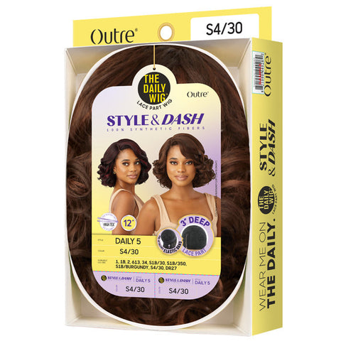 Outre The Daily Wig Style & Dash 3" Deep Lace Part Wig - DAILY 5