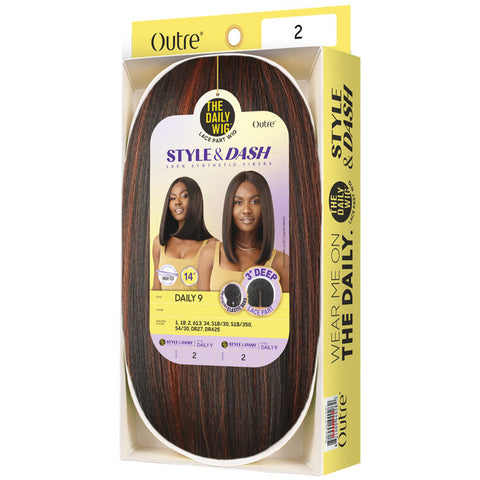 Outre The Daily Wig Style & Dash 3" Deep Lace Part Wig - DAILY 9