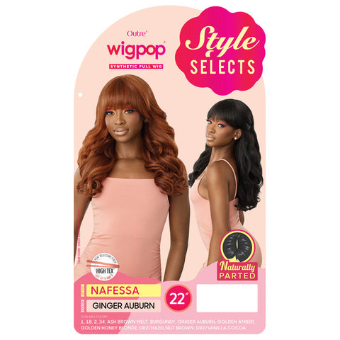 Outre Wigpop Style Selects Full Wig - NAFESSA - Naturally Parted