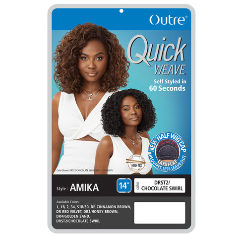 Outre Quick Weave Half Wig - AMIKA