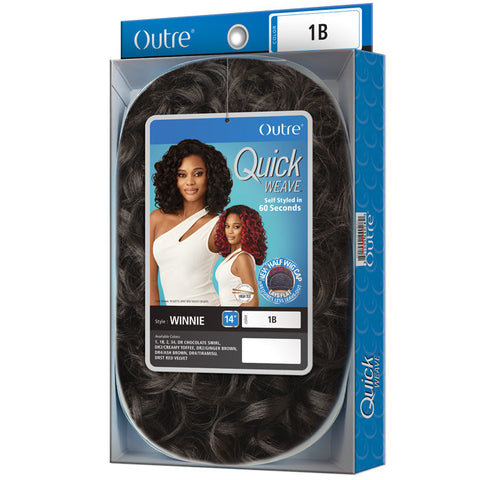 Outre Quick Weave Half Wig Cap - WINNIE