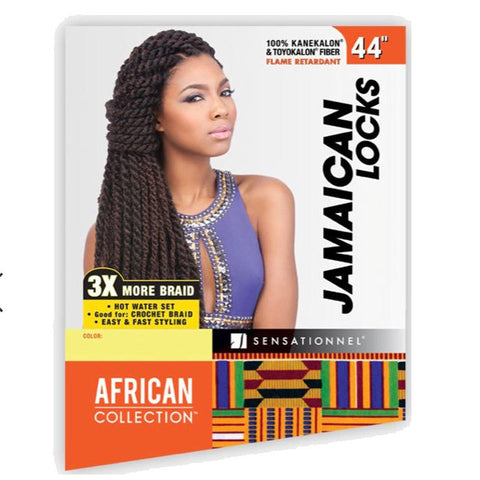 Sensationnel African Collection Crochet Braid JAMAICAN LOCKS 44 Inch