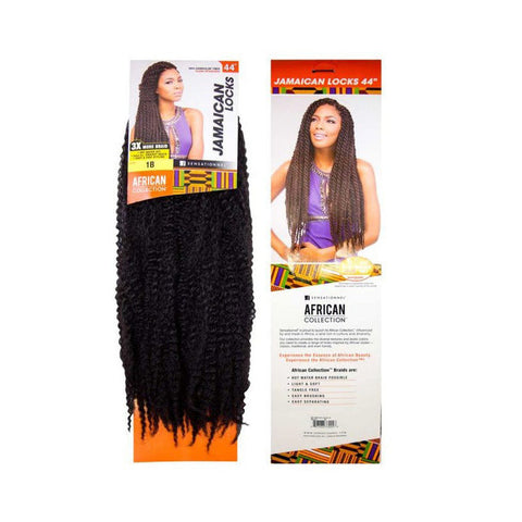 Sensationnel African Collection Crochet Braid JAMAICAN LOCKS 44 Inch