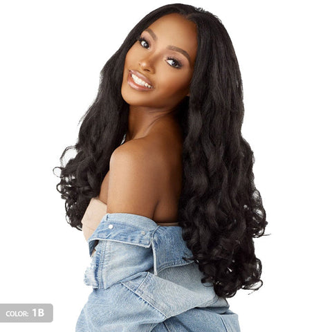 Sensationnel Curls Kinks & Co Textures Clip-In Weave 9 PCS - TOP LADY 18"