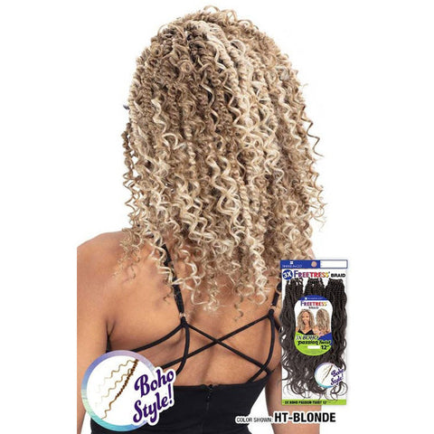 Freetress Pre-Looped Crochet Braids - 3X  BOHO PASSION TWIST 12"
