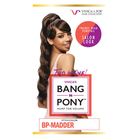 Bang N Pony by Vivica A Fox Ponytail Hair Pieces - BP-MADDER
