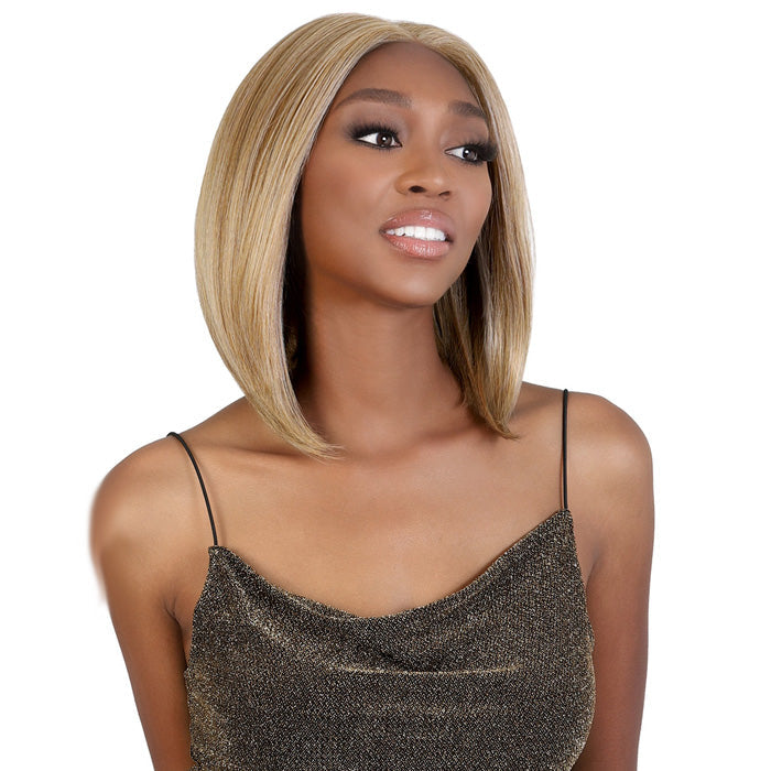 Motown Tress Glueless 360 Whole Lace HD Hand-Tied Lace Wig - WHLB.JAX - Human Hair Blend
