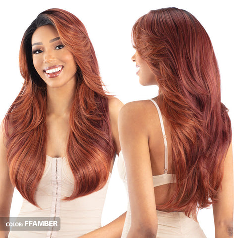 Pure Skin by Mayde Glueless 5" HD Deep Front Lace Ear to Ear Part Wig - PHYLLIS