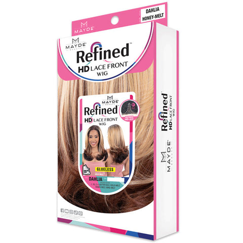 Mayde Refined Glueless 5" Deep HD Lace Front Wig - DAHLIA
