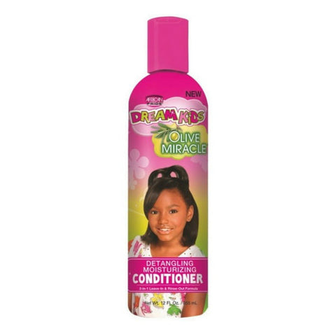 African Pride Dream Kids Olive Miracle Detangling Moisturizing Conditioner 12 oz