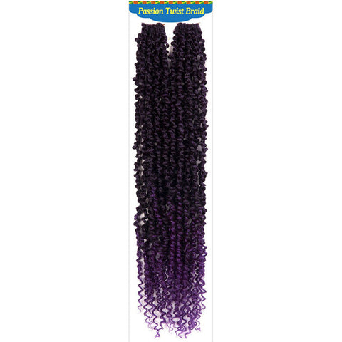 AliTress Pre-Looped Crochet Braids - PASSION TWIST 22" 2X