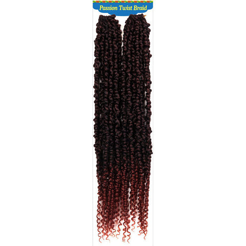 AliTress Pre-Looped Crochet Braids - PASSION TWIST 22" 2X