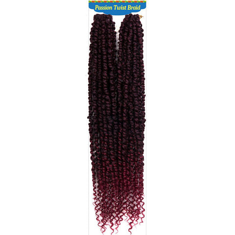 AliTress Pre-Looped Crochet Braids - PASSION TWIST 22" 2X