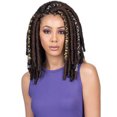 Bobbi Boss African Roots Crochet Braid - BAE LOCS GOLD 20"